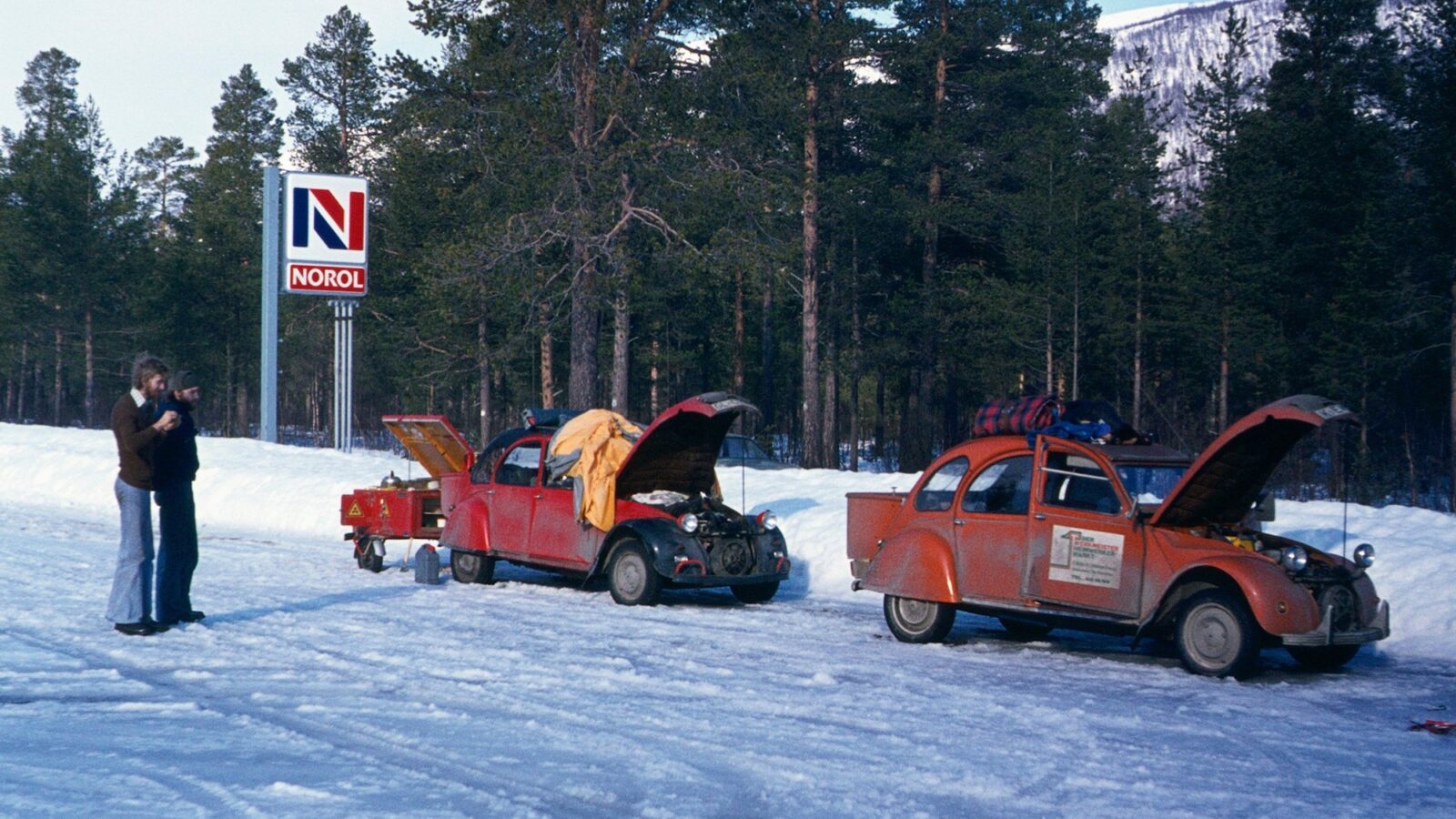 Aufnahme 76 von 215 aus dem Album „Skandinavien Winter 1977"