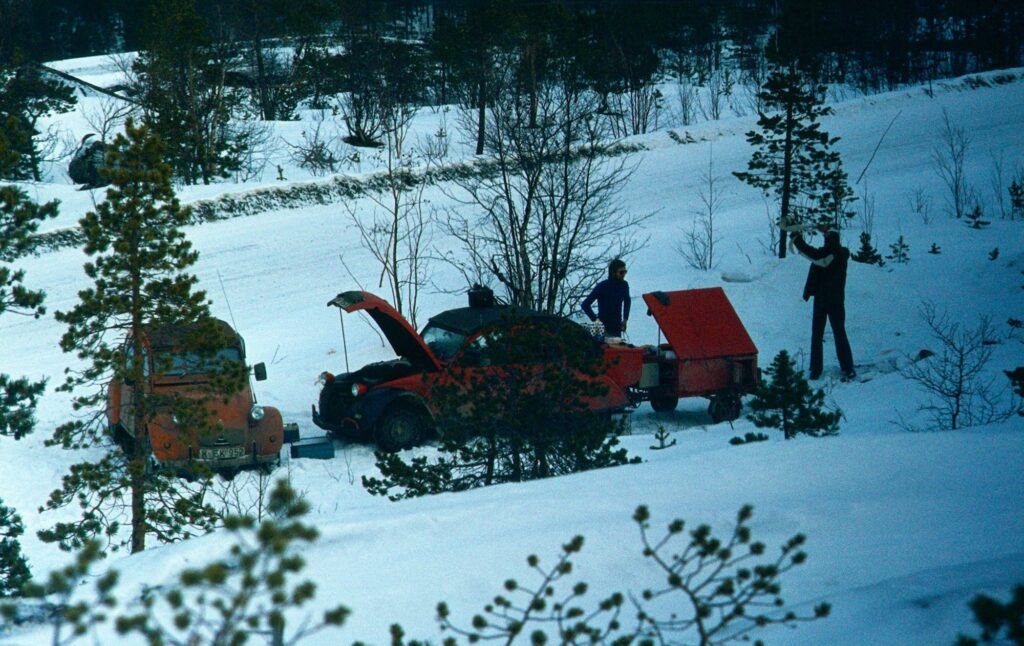 Aufnahme 109 von 215 aus dem Album „Skandinavien Winter 1977"