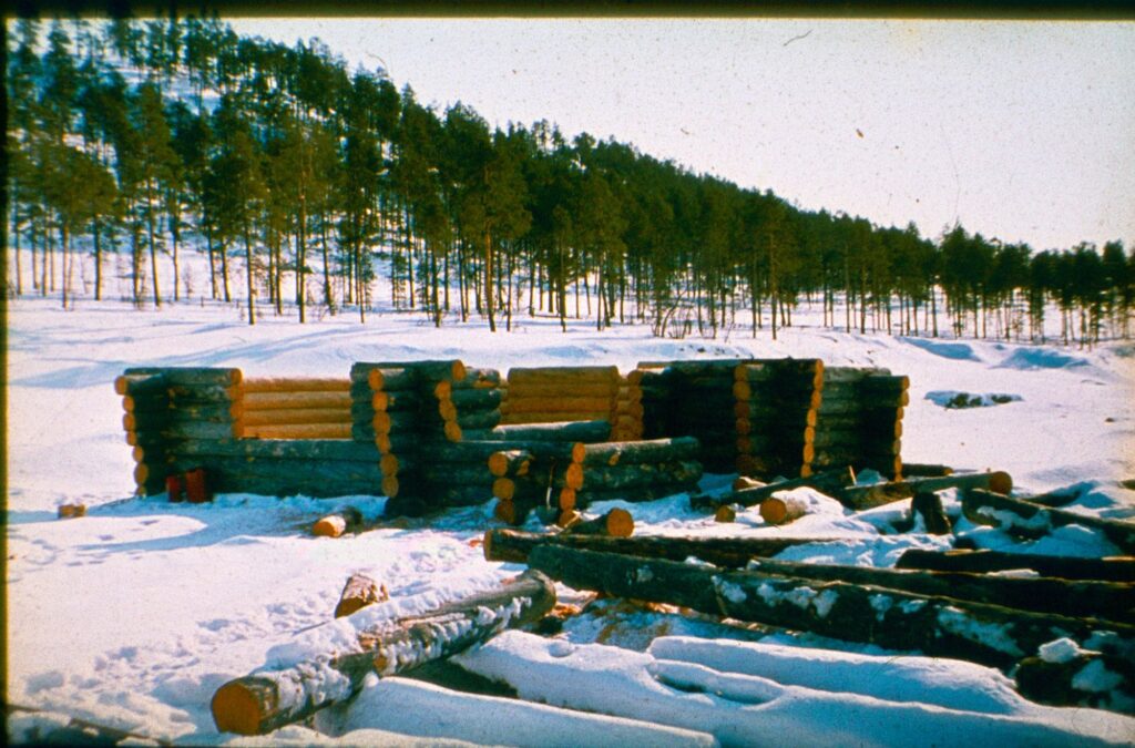 Aufnahme 158 von 215 aus dem Album „Skandinavien Winter 1977"