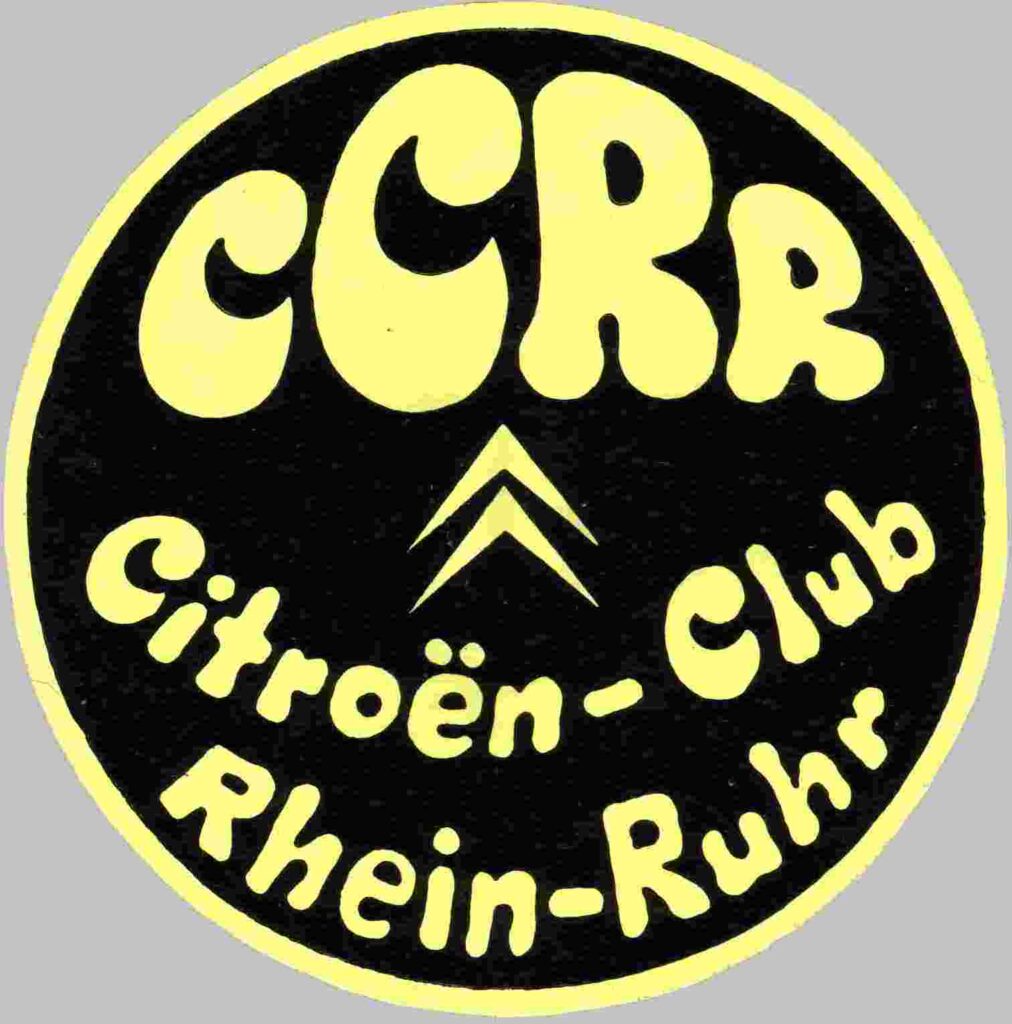 Aufkleber, verschickt mit den Informationen 7/1970